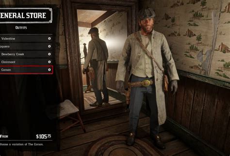 The easiest place to find one of these is at your own camp. . How to change clothes in rdr2
